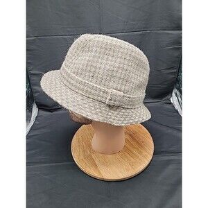 Vintage Mens Exclusive Tweedmill Headwear Hat Pure Wool British Made
